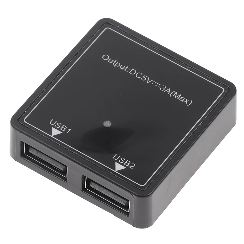 하이 퀄리티 듀얼 USB 충전 전압 컨트롤러 레귤레이터 충전기, 태양광 패널 보조배터리, 4. 27x4.18x1.27cm, 5-30V 3A, 1PC