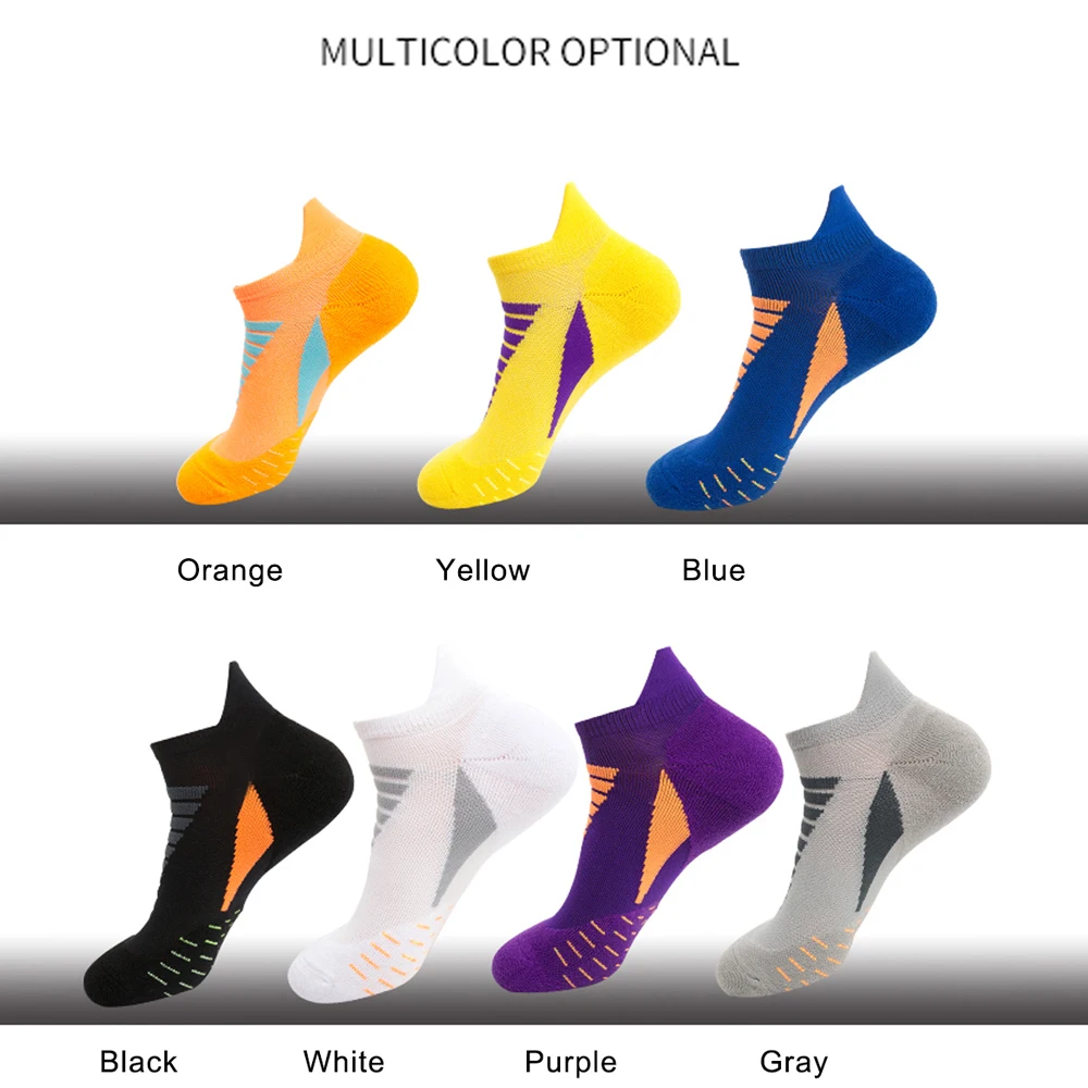 5Pairs Men Sports Socks Riding Cycling Basketball Running Sock Summer Hiking Tennis Ski Man Women Bike Bicycle Slip compression socks running socks