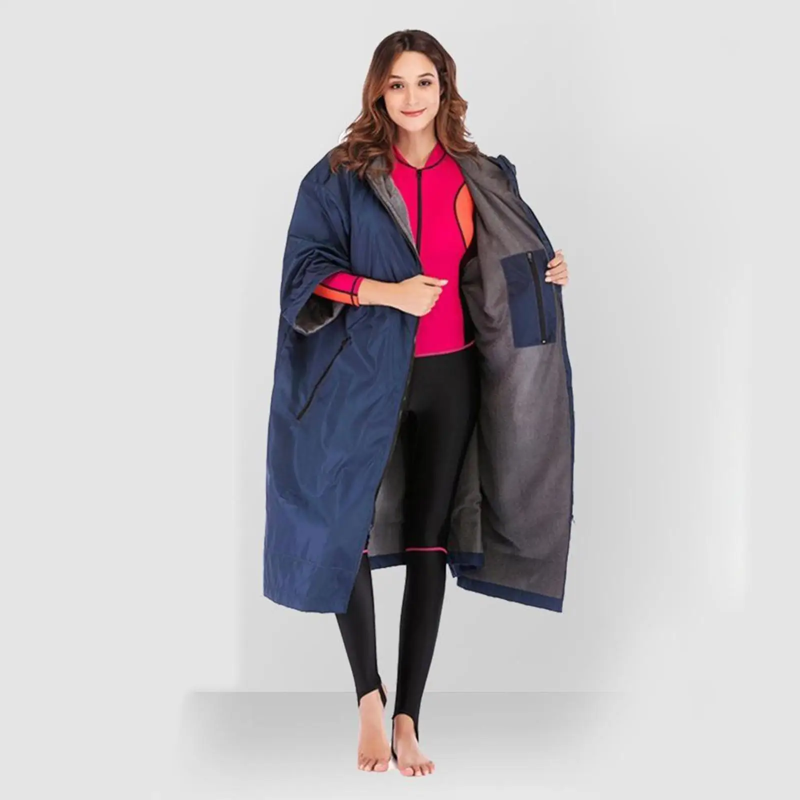 Thermal Rain Coat Oversize Changing 