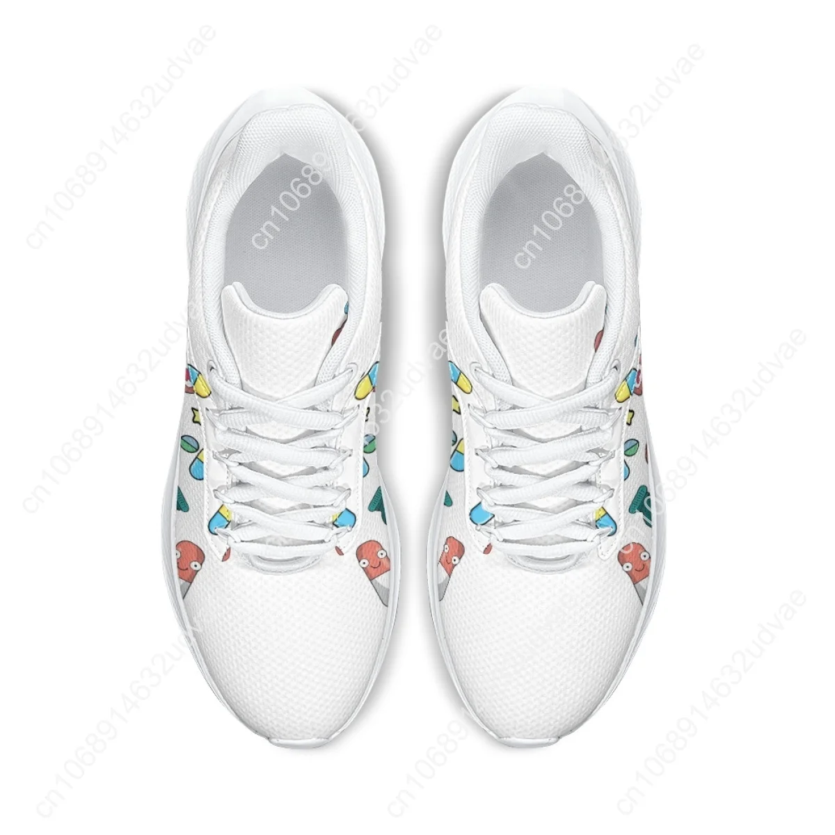 2023 Women's Nusing Shoes Lightweight Lace up Running Sneakers Men Tennis Trainers Lightweight Casual Sports Shoes