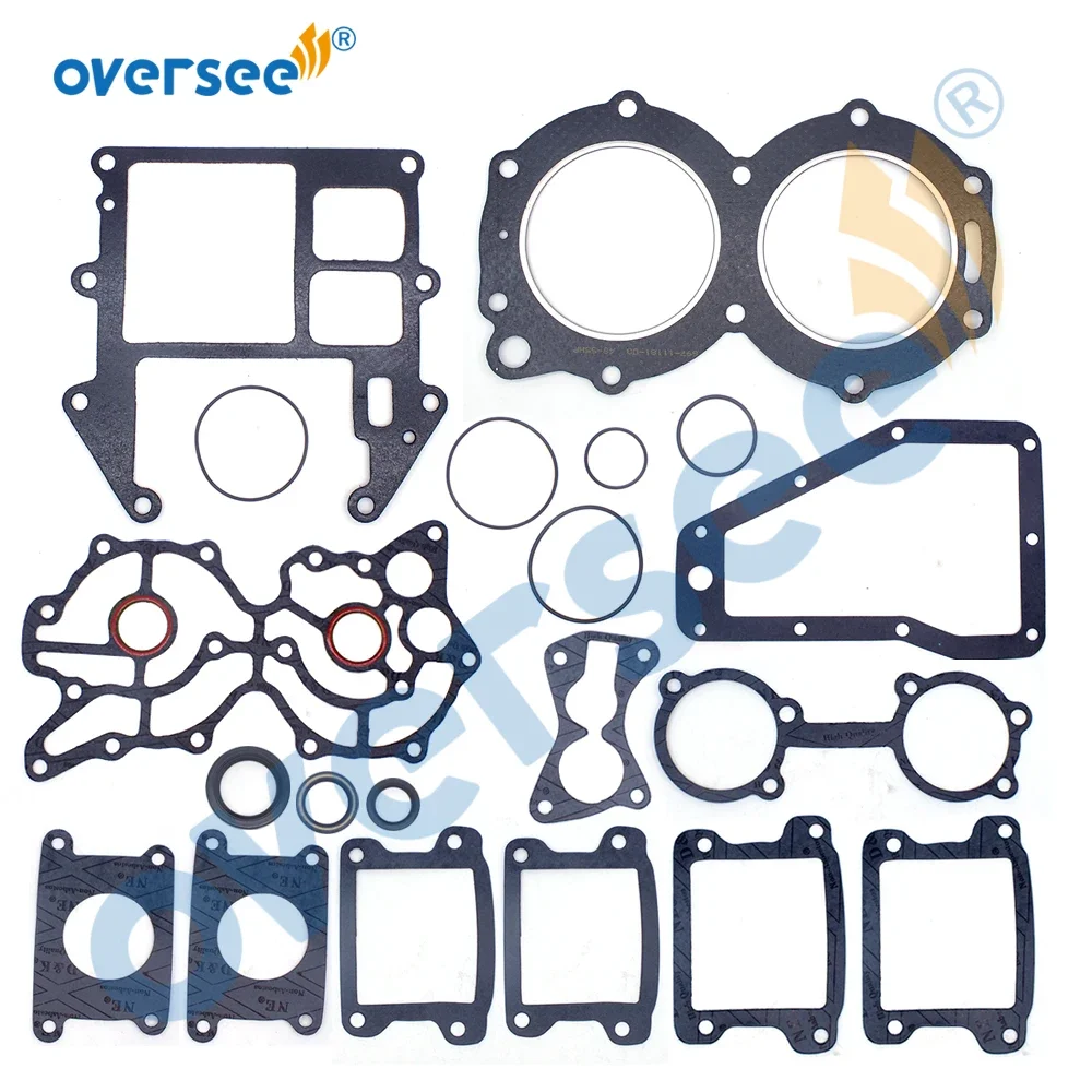 OVERSEE Gasket Kit For fitting Yamaha Ouboard 48HP 55HP 663-W0001-00-00 GASKET,Upper Casing