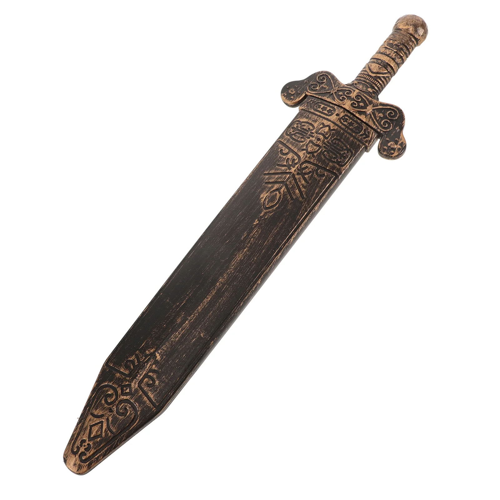 Plastic Safe Toy Sword Roman Sword Prop Equipment Halloween Costume Cosplay Supplies Decorative Fake