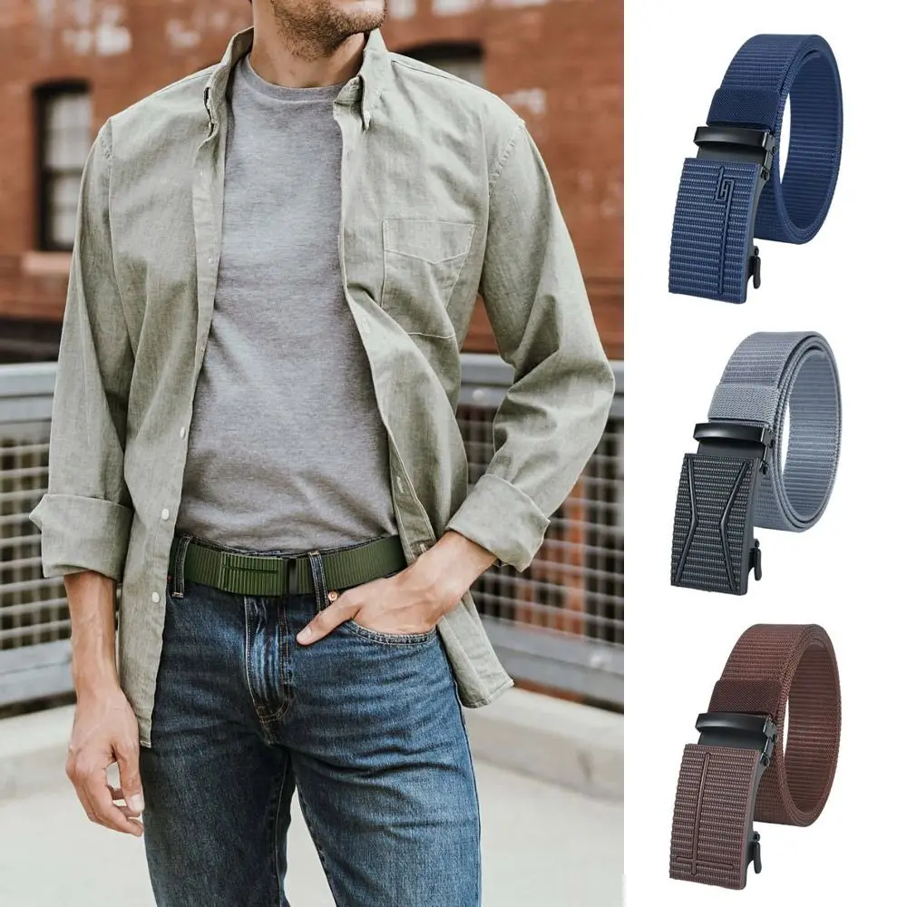 

Outdoor Cowboy Casual Tactical Waistbelt Nylon Belt Alloy Buckle Breathable