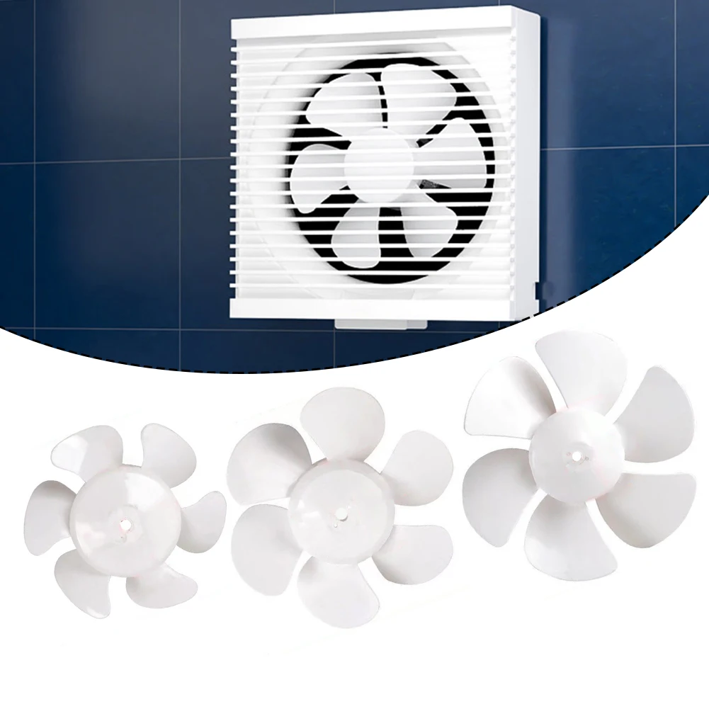 

Replacement Fan Blade 6 Blades Replacement Vent Fan Blades D Hole Motor Exhaust Fan 10 Inch 8 Inch 6 Inch White Six Blades