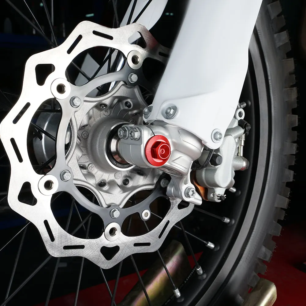 NICECNCC Vorder- und Hinterradschloss-Achsen-Kontermutter für KTM EXC 300 EXC 250 EXC-F 350 XCW 450 500 Husqvarna TE 300 FE 450 2016–2022 – Detail 9