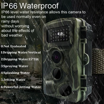 PR3000 Taking Trail Camera 36MP 1080P Night Photo Video Multifunction Outdoor Huntings Animal Observation Monitor Hunting Camera 3
