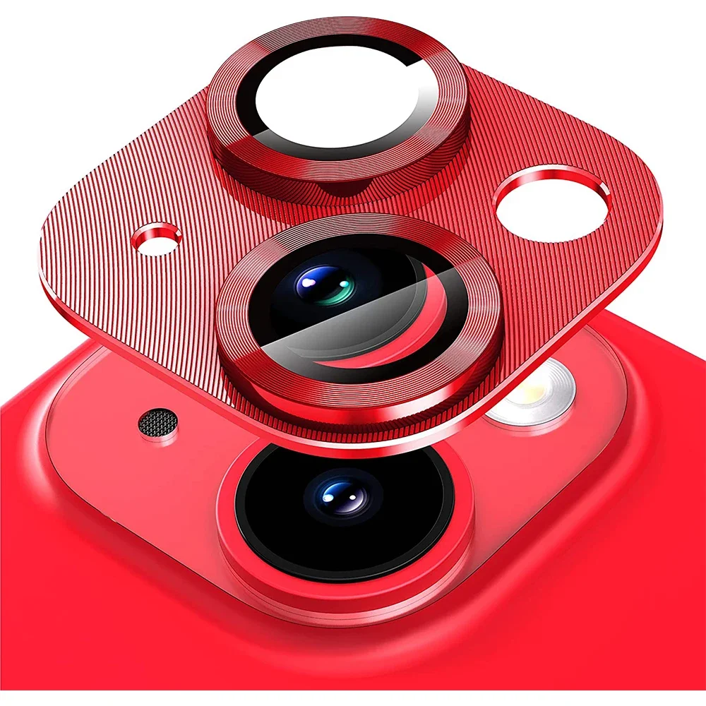 Premium Tempered Glass Metal Camera Lens Protector - Enhanced Protection Accessory