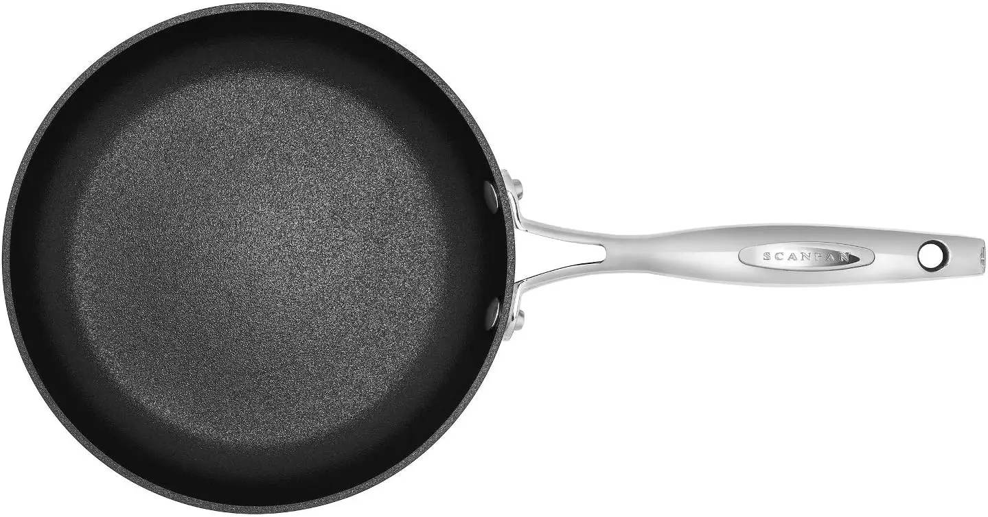 Nonstick Induction Suitable Fry Pan, Mirror Polished Stainless Exterior 4