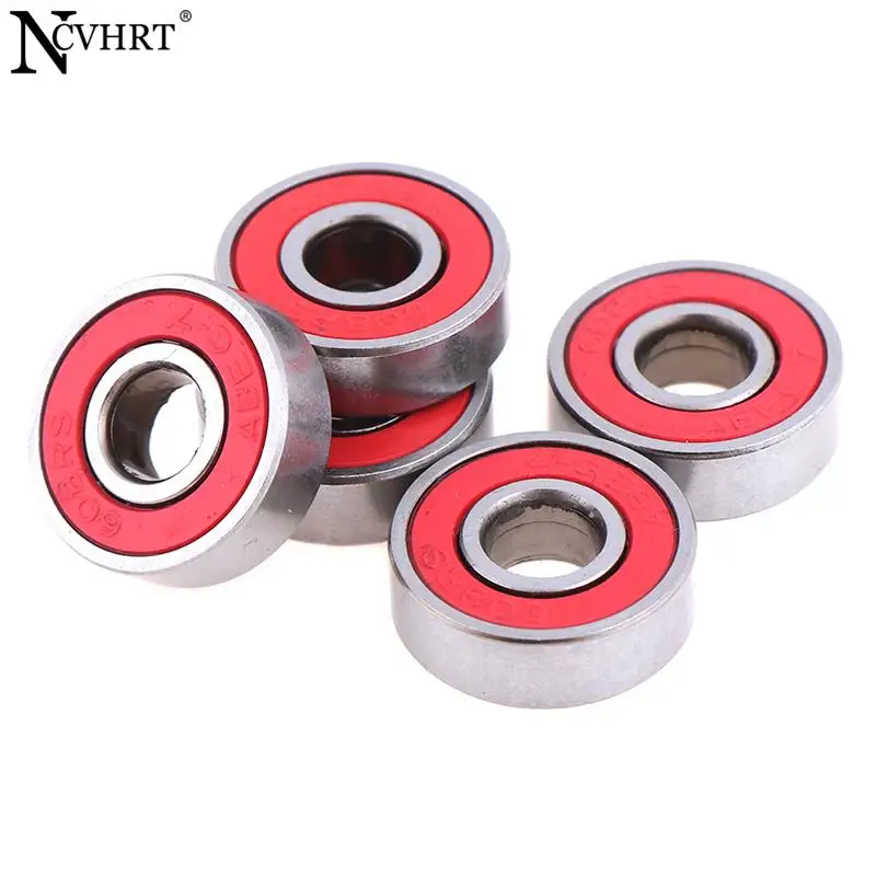 5Pcs Professional ABEC 7 608RS Skate Scooter Skateboard Wheels Spare Bearings Ball Roller Highest Precision Shafts 22x8x7mm ball bearings metal shielded ball bearings linear bearing spherical bearings hybrid ceramic bearing oil bearing bearing needle roller