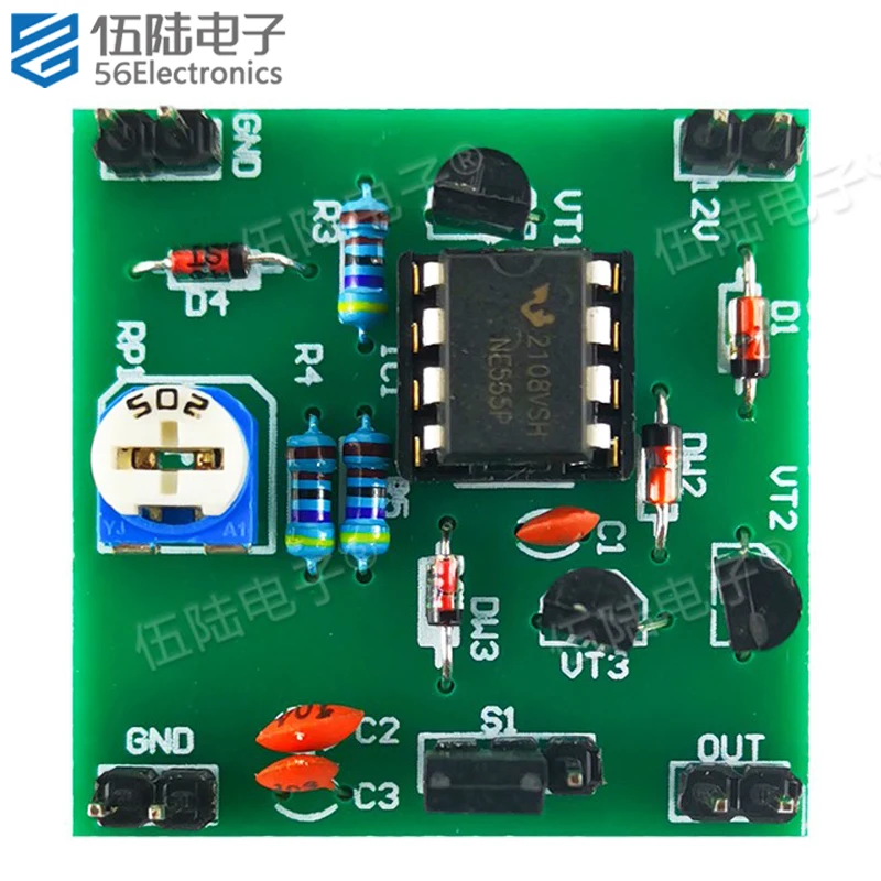 NE555 Simple Signal Generator Self Assembly and Soldering Parts Electronic Welding Kits Electronics Components