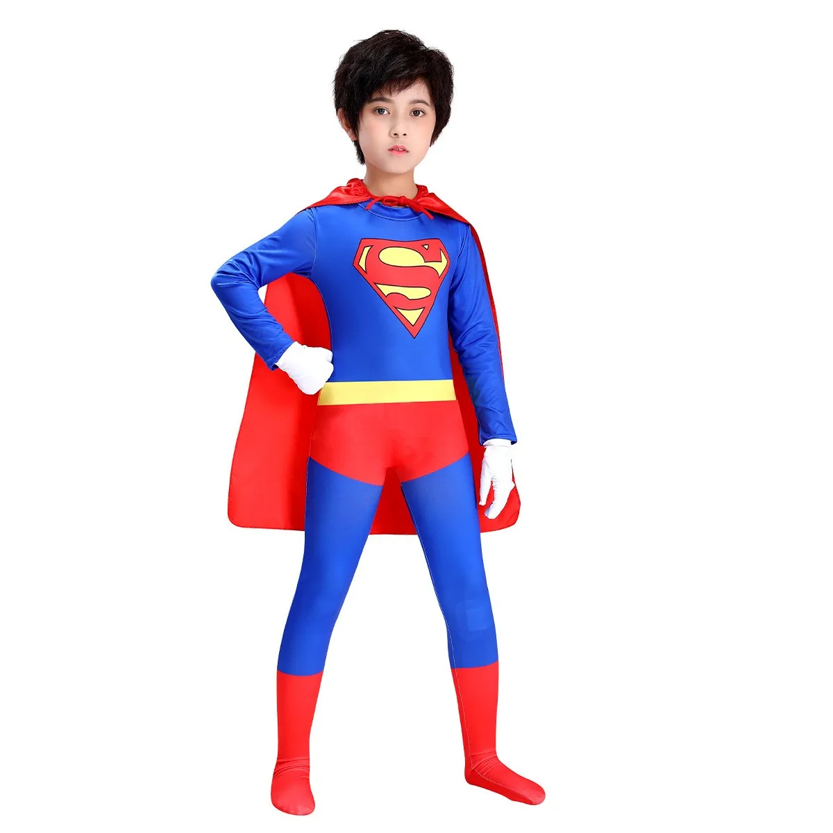 

Boy Superhero Costumes Kids Halloween Cosplay Jumpsuit Super Hero Men Adult Spider Costumes