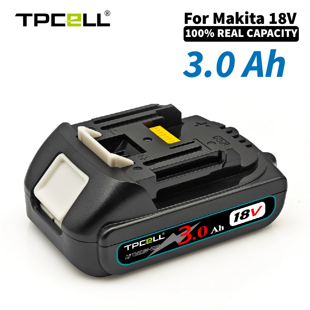 

BL1830 3AH For Makita 18V Battery Power Tools Li-ion Replacement LXT BL1825 BL1820 for 18 V Screwdriver with BMS TPCELL 18V