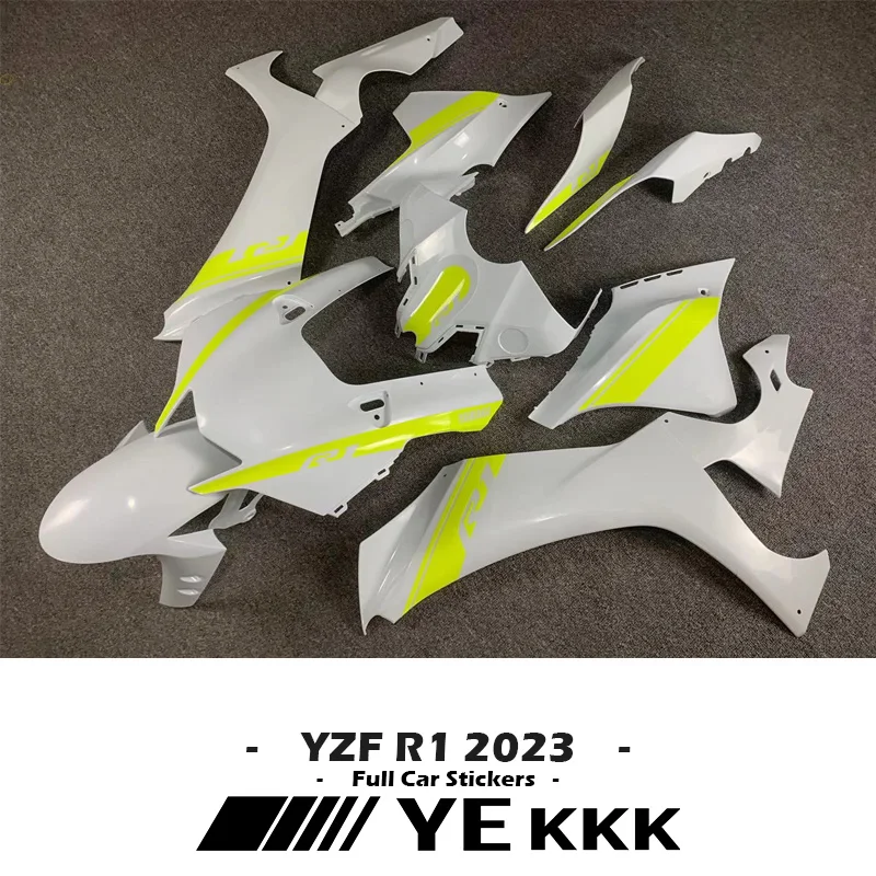 

For YAMAHA YZFR1 YZF-R1 YZF-R1M YZF-R1S YZF1000 2020-2023 New Whole Car Line Hollow Stickers Whole Car Pull Flower Stickers