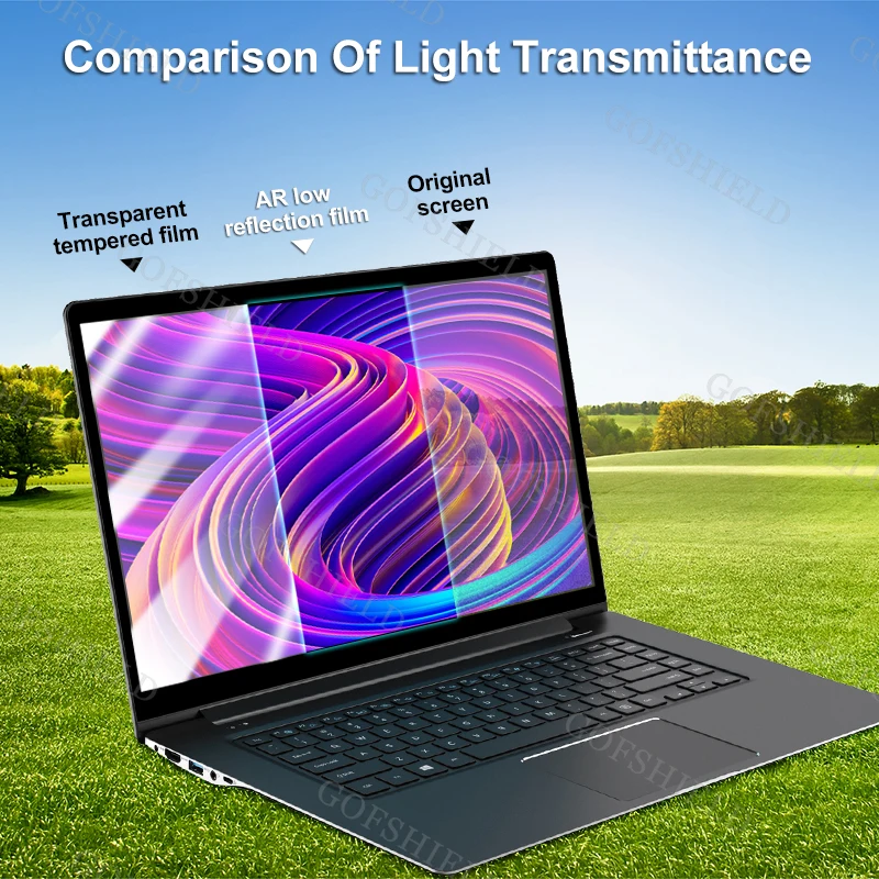 For Universal Laptop17/14/13.3/15.6inch AR Clear Screen Protector Film Anti Reflective High Transparency Screen Protective Film