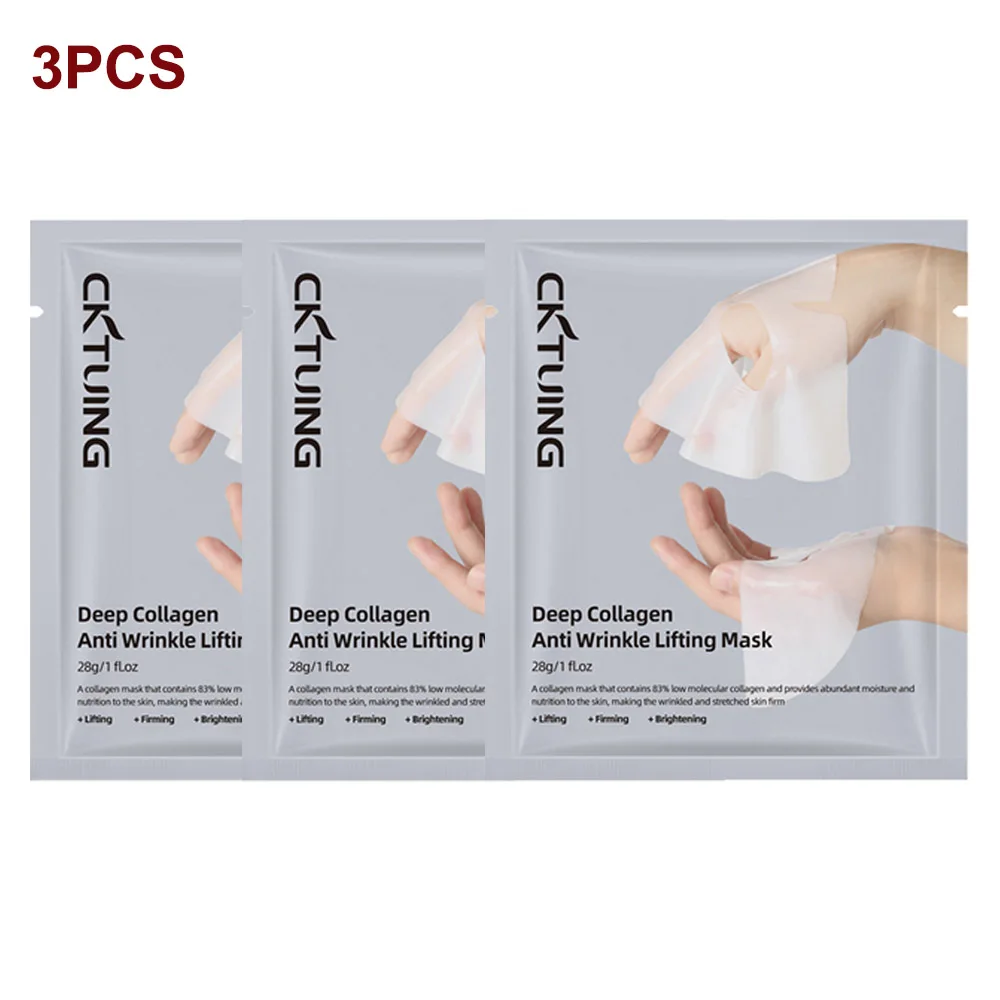 Collagen-Infused Deep Hydration & Firming Facial Masks (3-Pack)