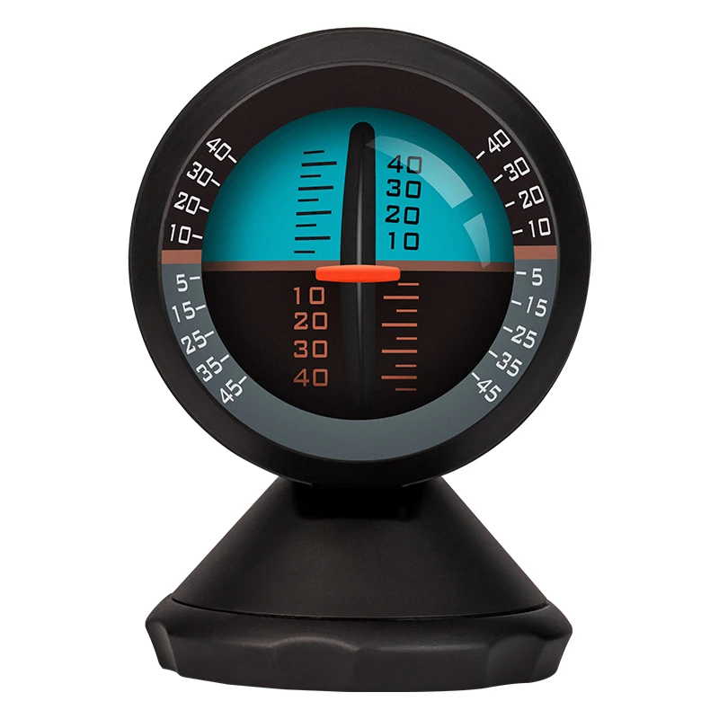 

1pcs Car Slope Meter Level Meter Balance Adjustable Angle Off-road Balance Meter Outdoor Car with Self-driving Tools Decoration