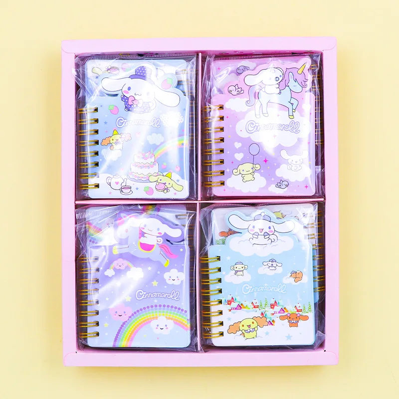 6pcs Sanrio Notebook Spiral Sketchbook Hello Kitty Kuromi Cinnamorol  Notepad Journal Planner Office School Stationery Supplies - AliExpress