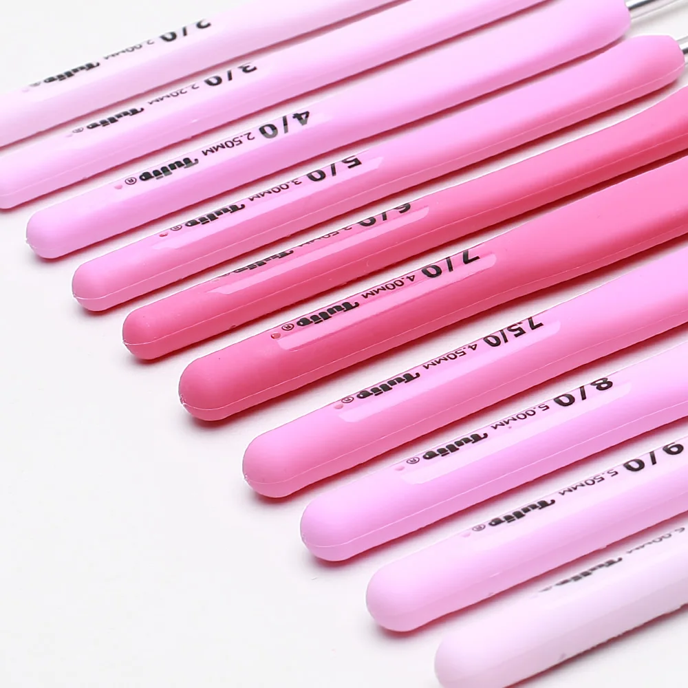 Crochet Hook 1 Piece Tulip Crochet Hooks for Sweater Yarn Knitting