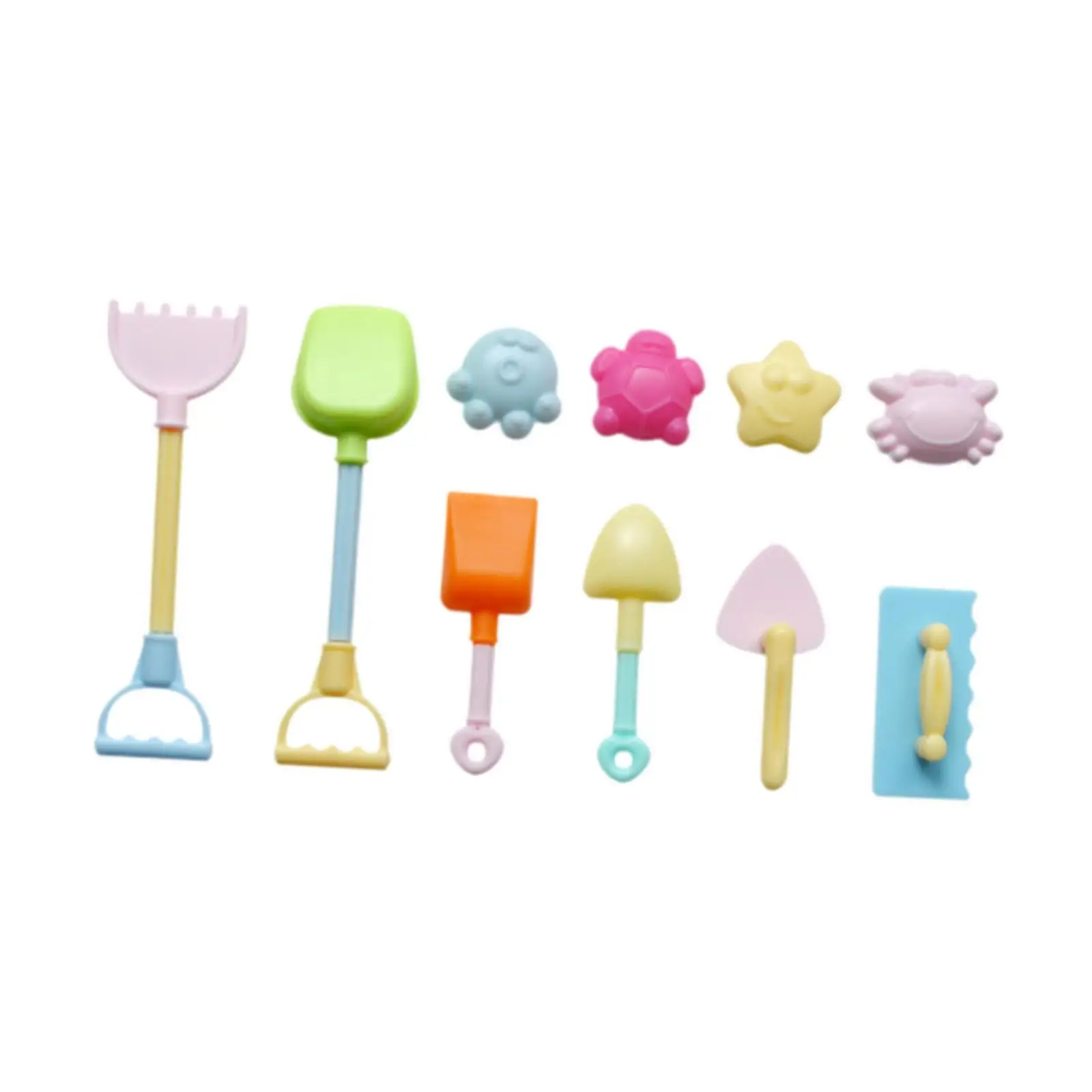 Beach Sand Toys Gift Accessories Castle Mould Game Sea Creatures Mould 1/6 2