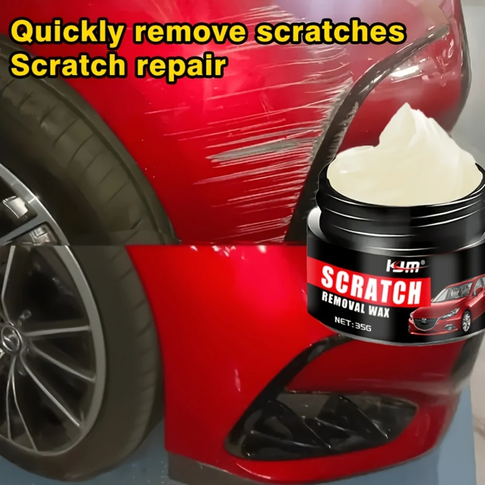 Crema riparatrice antigraffio per auto - Adatta a tutti i veicoli, camion e motocicli - Rimuove graffi e segni di turbolenza, veloce ed facile - Image 3