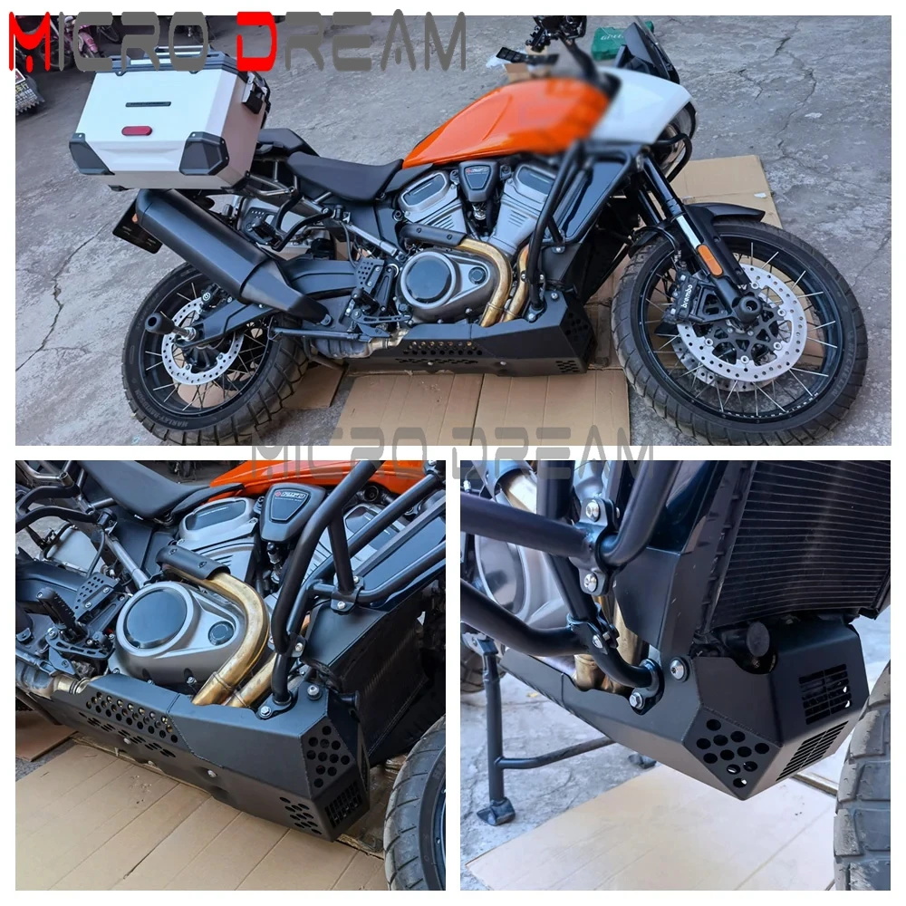 Pan America 1250 특수 CVO RA1250SE RA1250S RA1250 오토바이 엔진 보호 커버 용 오토바이 엔진 스키드 플레이트 블랙