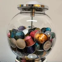 Transparent Lucky Draw Machine Candy Dispenser Machine Creative Children's Gifts Tabletop Decoration Living Room Accessories 2