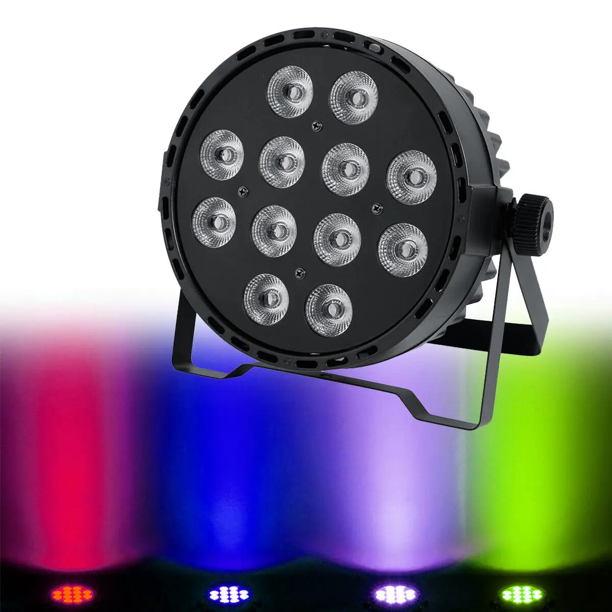 RGBW 120W Stage PAR Light Lamp Wash Floor Effect Color Mixing Lighting DMX512 4-IN-1