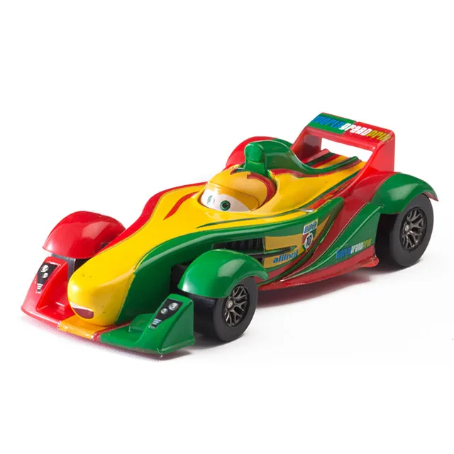 Disney Pixar Cars Toys 8cm Lightning McQueen Jackson Storm Mack Uncle Truck 1:55 Modelo de coche fundido a presión Juguete para niños Regalo de cumpleaños