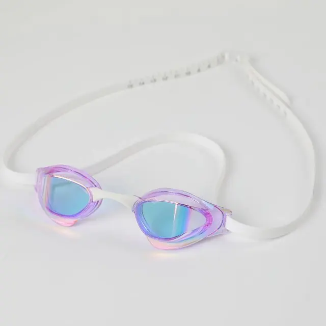 ZOKE Electroplated Swimming Goggles Without Mirror Rings Professional Swimming Training For Adults