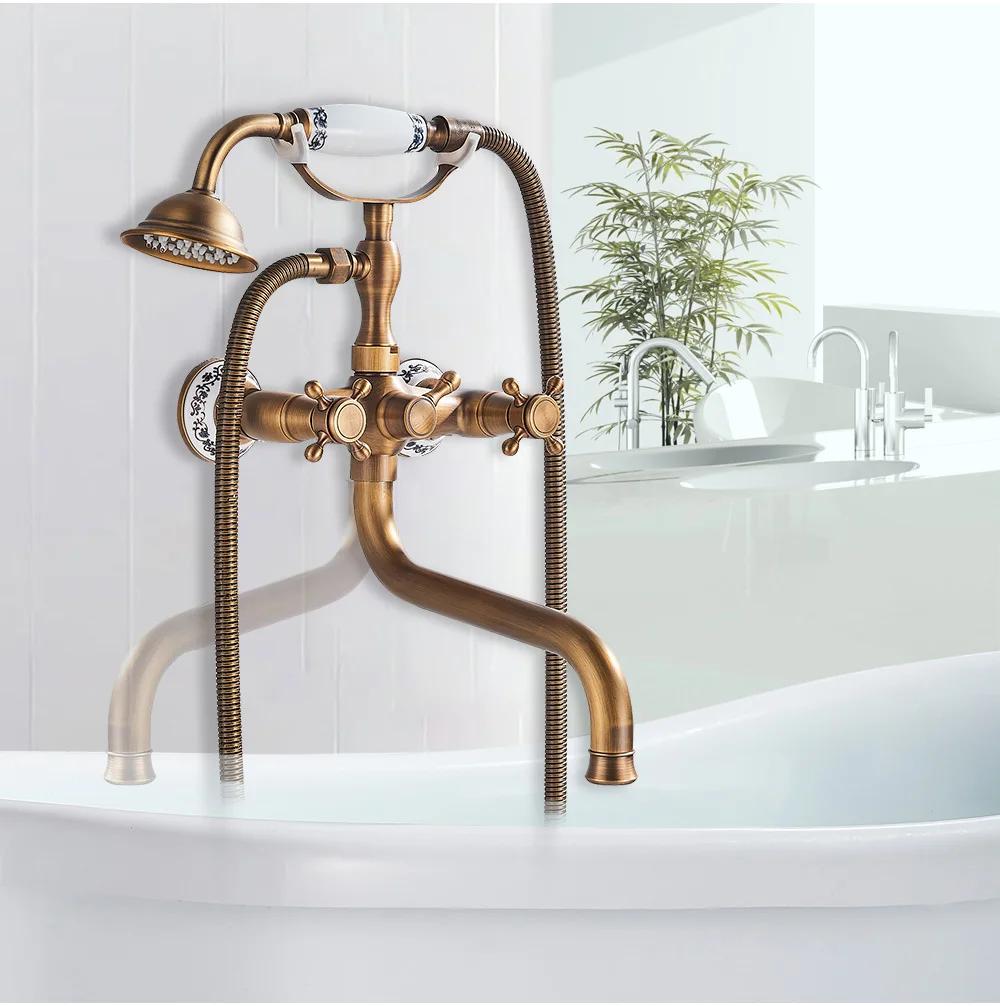 Torneira de Parede Para Banheira Antique Oldkuty