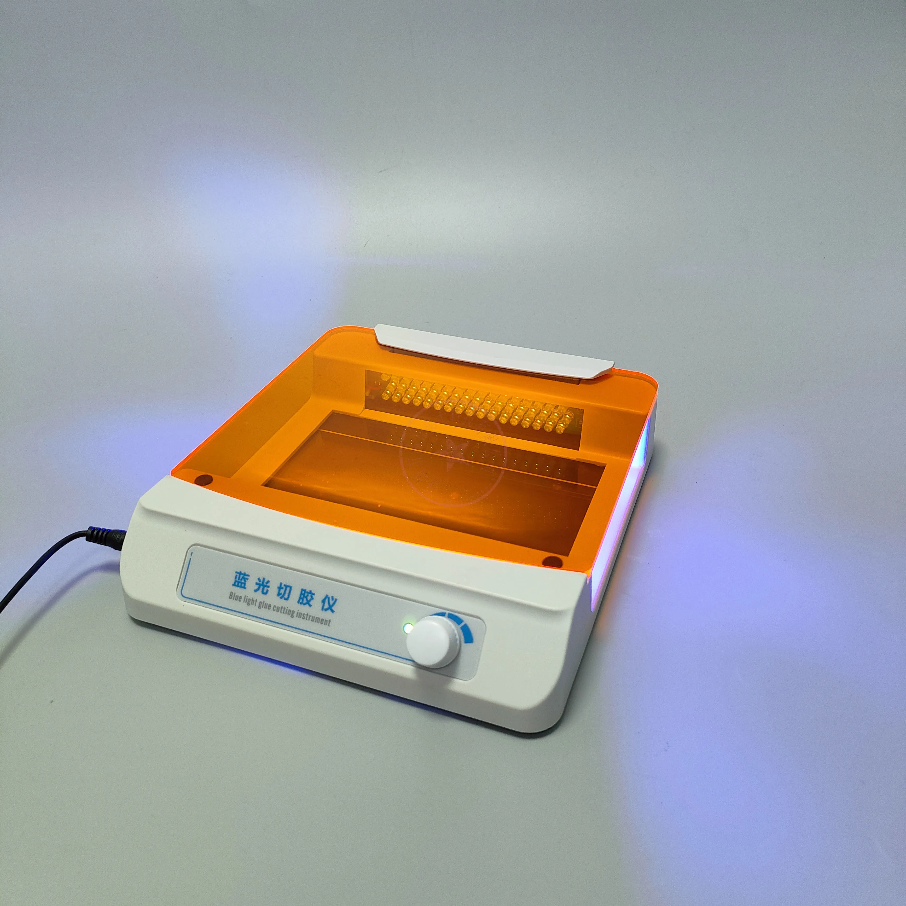 Blue light gel cutter gel imager electrophoresis paint protein nucleic acid detection
