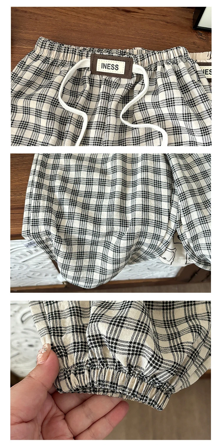 1-5 Jahre Kinderhosen Sommer Neue Koreanische Loose-Fit Hosen für Jungen und Mädchen Einfarbige Lässige Sporthose Baby Kinder Jogginghose – Detail 8