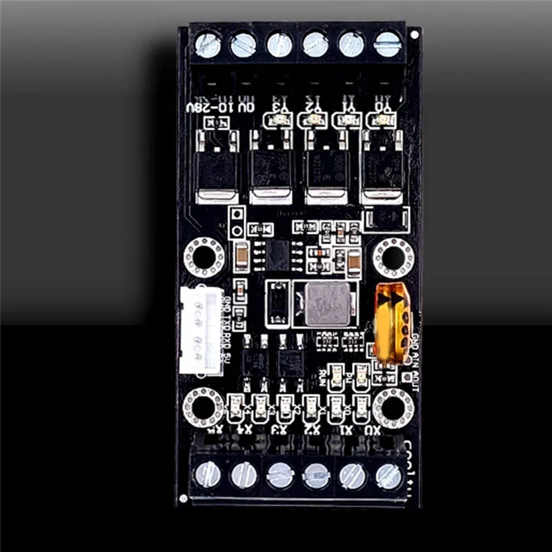FX1N-10MT PLC 산업용 제어 보드 및 USB-TTL 케이블 PLC 모듈, 아날로그 입력/출력, 가이드 레일 지연 릴레이 모듈