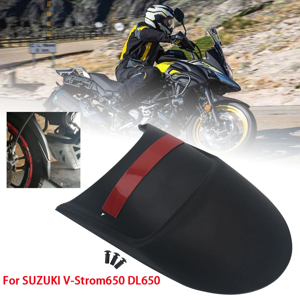 Motorcycle Front Fender Mudguard Splash Guard Extension Extender Cover For suzuki dl650 vstrom
