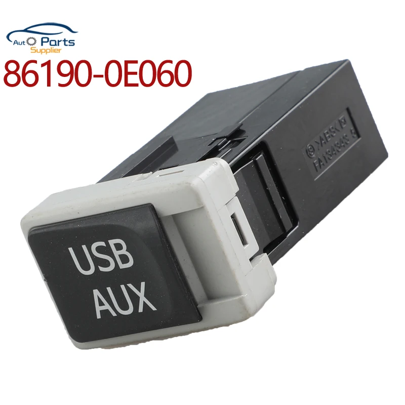 

Новый 86190-0E060 автомобильный вспомогательный адаптер AUX USB-порта для Toyota Highlander 2009-2015 861900E060 CA-L80891X CAL80891X