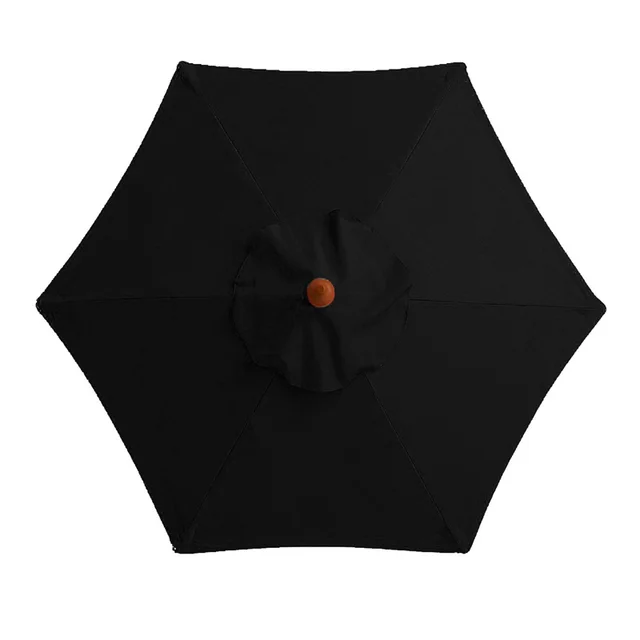 Uv Protection Parasol Sunshade Esernyő Burkolat 3 Méter Kerti Borító Vízálló Tengerparti Lombkorona Csere 6 Bordák - Image 3