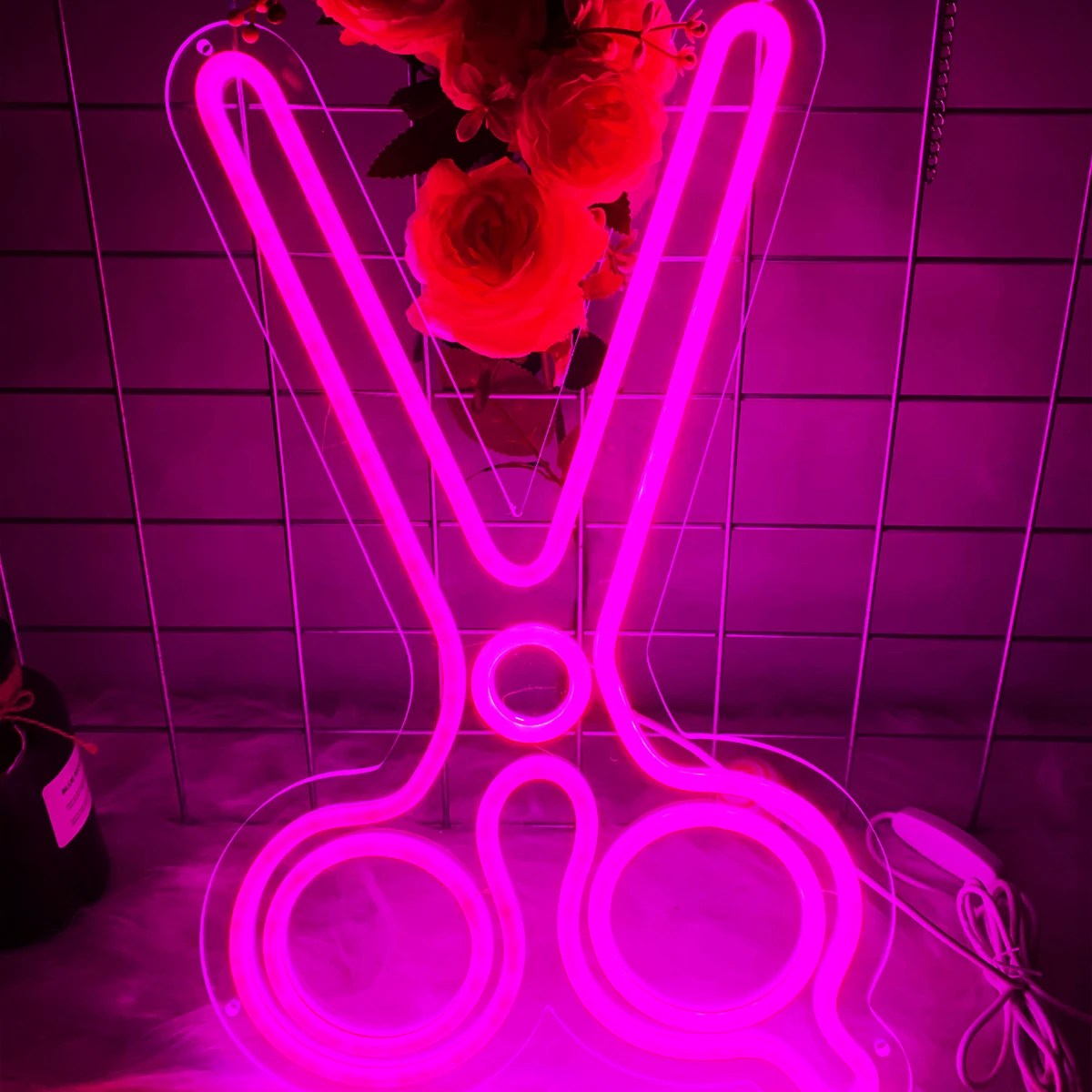 scissors-neon-lights-green-neon-lights-party-signs-room-decorations-living-room-decorations