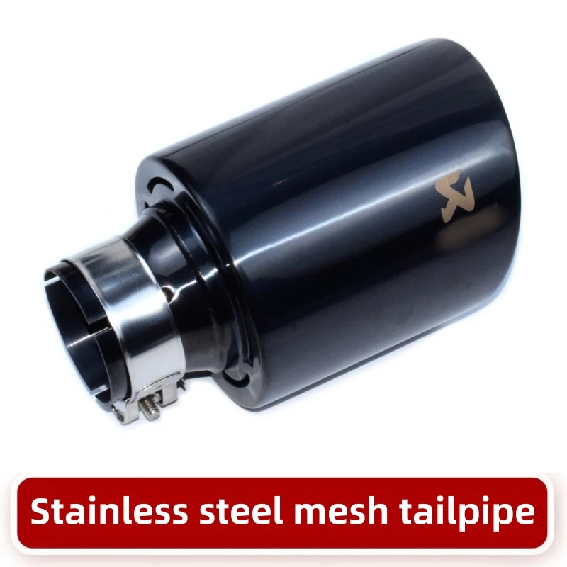 Stainless Steel Car Exhaust Pipe Muffler Tip For Volkswagen GTI MK7 Golf7 Exhaust Muffler Tip Exhaust Pipe Muffler Exhaust Trim Pipe