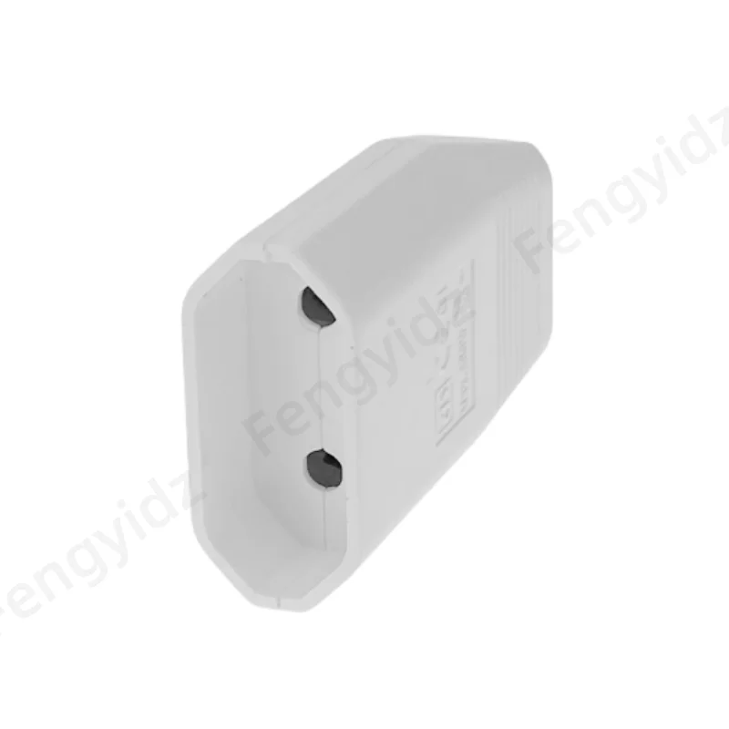 European Standard Male Female Replacement Rewireable Hole Socket Two-pole Power Extension Cord Plug Outlet Euro Cable Connector electrical socket plug outlet extender power cable power extension plug power cord extension sockets power plug connector power socket smart plug outlet
