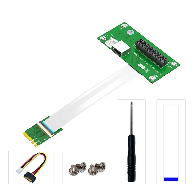 

Удлинительный кабель между мужчинами и женщинами NGFF (M.2) и PCIE 4X идеально подходит для корпуса компьютера