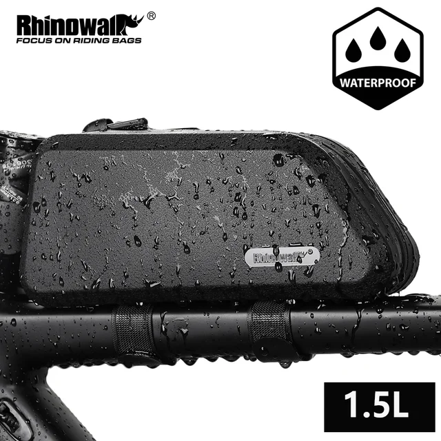 Rhinowalk 1.5L Waterproof Top Tube Bike Bag 1