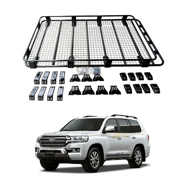 

Универсальная Алюминиевая багажная Корзина 4*4 для Land Cruiser LC200