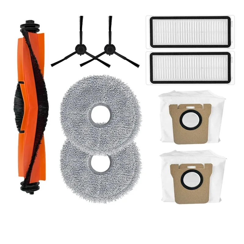 

Robot Vacuums Main Side Brush Filter Mop Rag Dust Bag Replacement Accessories For Dreame Bot L20 Ultra / L30 Ultra / X20 Pro