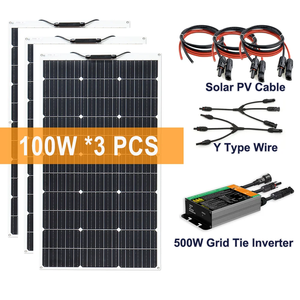 3PCS with Gird Inver