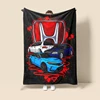 3D trendy Boys motorcycle logo gift H-HRC-H-HONDA bedroom bed sofa decoration car cool knitting portable picnic soft blankets 6