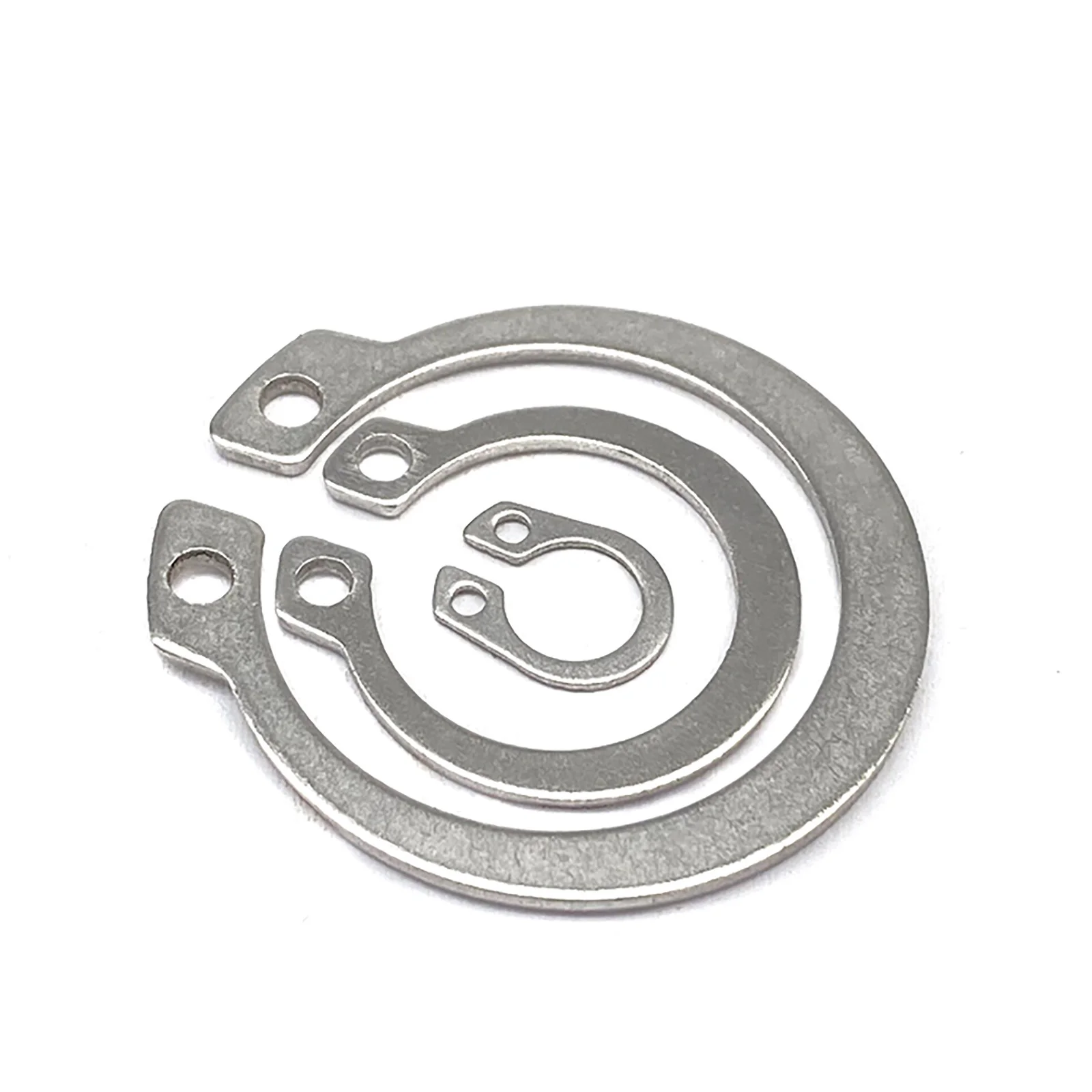 

304 Stainless Steel Circlip Snap Rings M6 M7 M8 M9 M10 - M150 C-type External Circlip Retaining Rings for Shaft A2