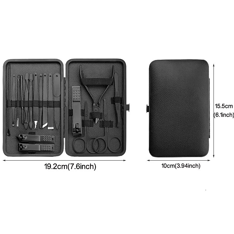 Nail Clipper Set Nail Clipper Nail Scissors Set Nail Clippers Manicure Set Manicure Sets Manicure Nail Clipper Set Nail Clippers Kit 18Pcs/Pack Manicure Cutters Nail Clipper Set Household Stainless Steel Ear Spoon Nails Clippers Pedicure Nail Scissors Tools Kit nail clipper set nail clipper nail scissors set nail clippers manicure set manicure sets manicure nail clipper set nail clippers kit