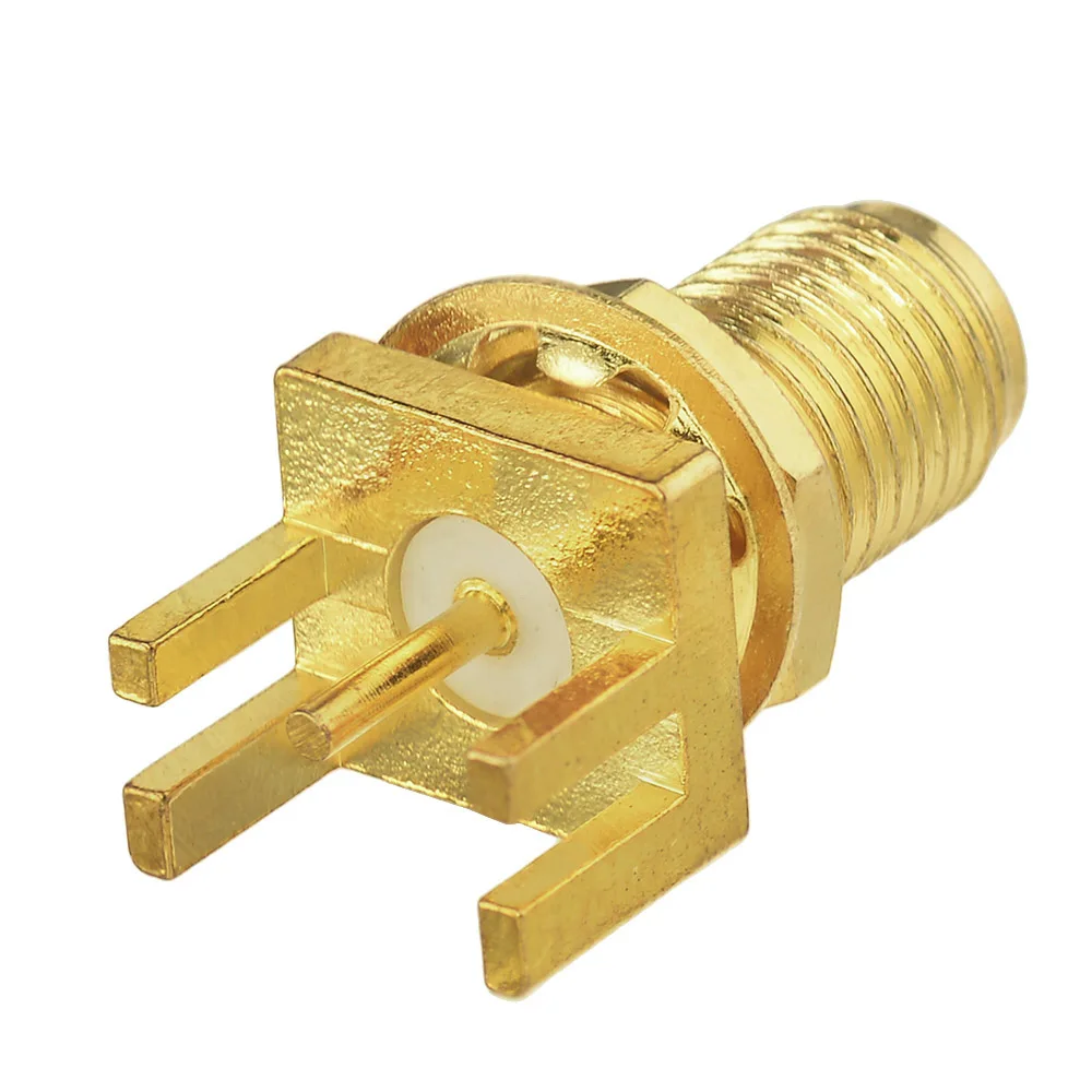 

Superbat SMA End Launch Female 50 Ohm PCB Straight End Launch PCB Mount .062'' (1.57mm) Connector Medium Version