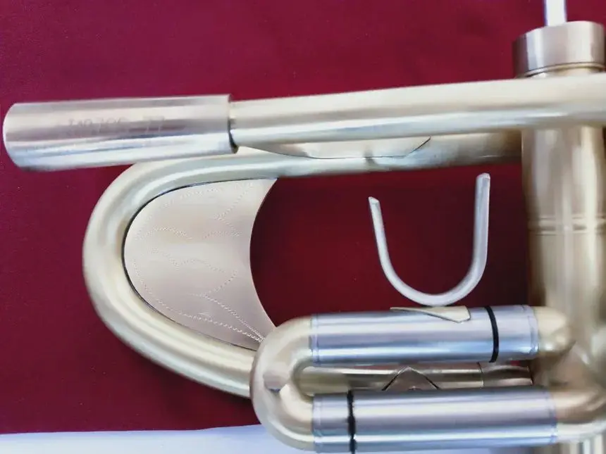 KALUOLIN New Trumpet B flat trumpet LT197GS-77 musical instrument heavier type Gold plating Trumpet playing music