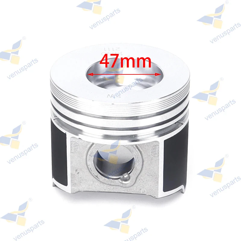 For Kubota V2403-2 Piston + Pin Set 87*2+2+4 4-cylinde STD Engine Parts 1G790-21112